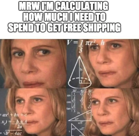 Calculating free shipping